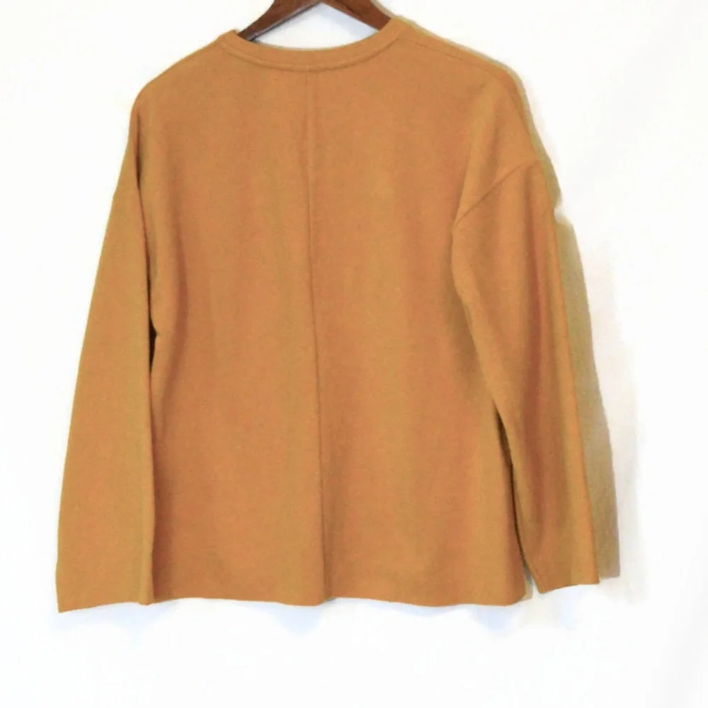 Zara Trafaluc Gold Sweater Size Medium - Picture 3 of 9